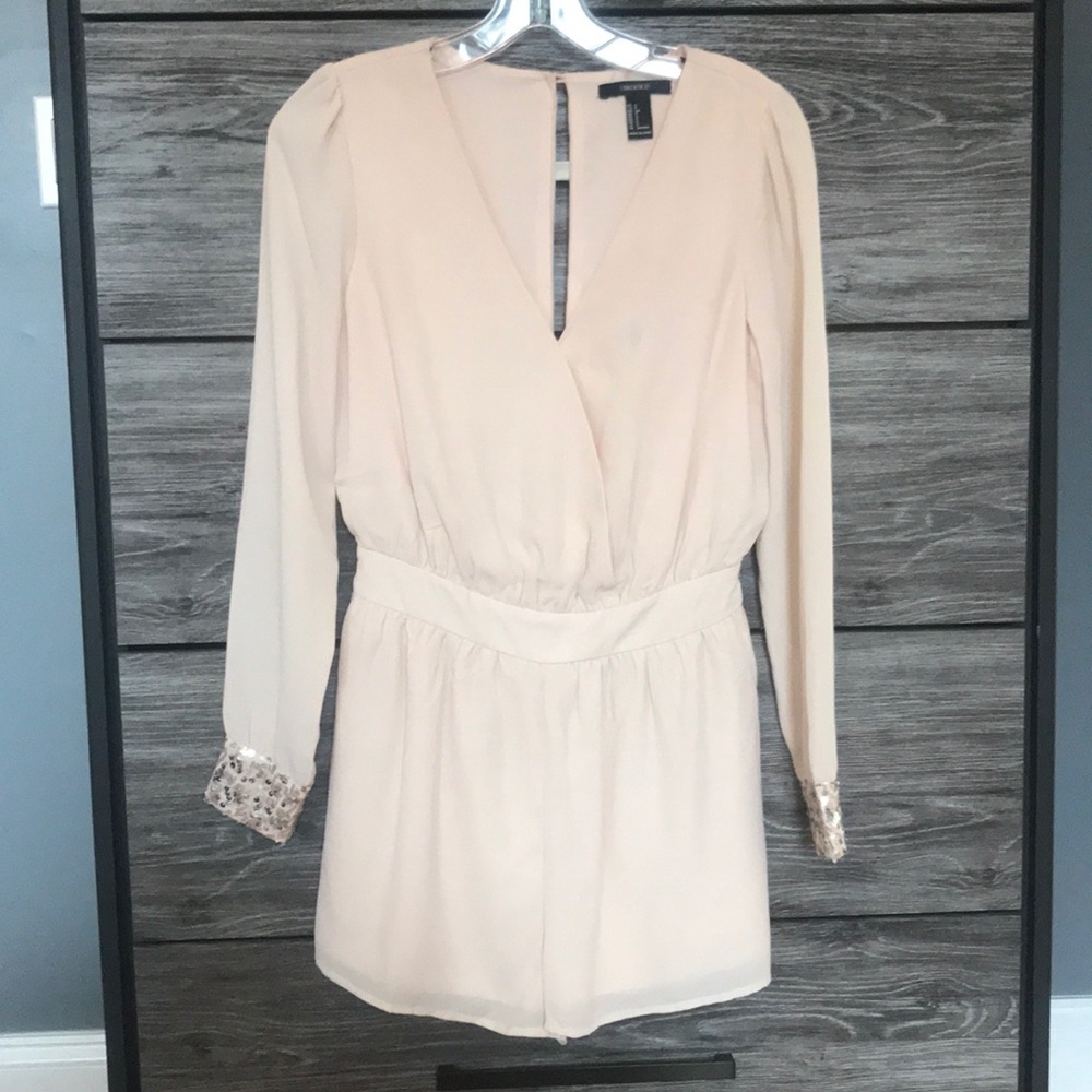 Long sleeve romper